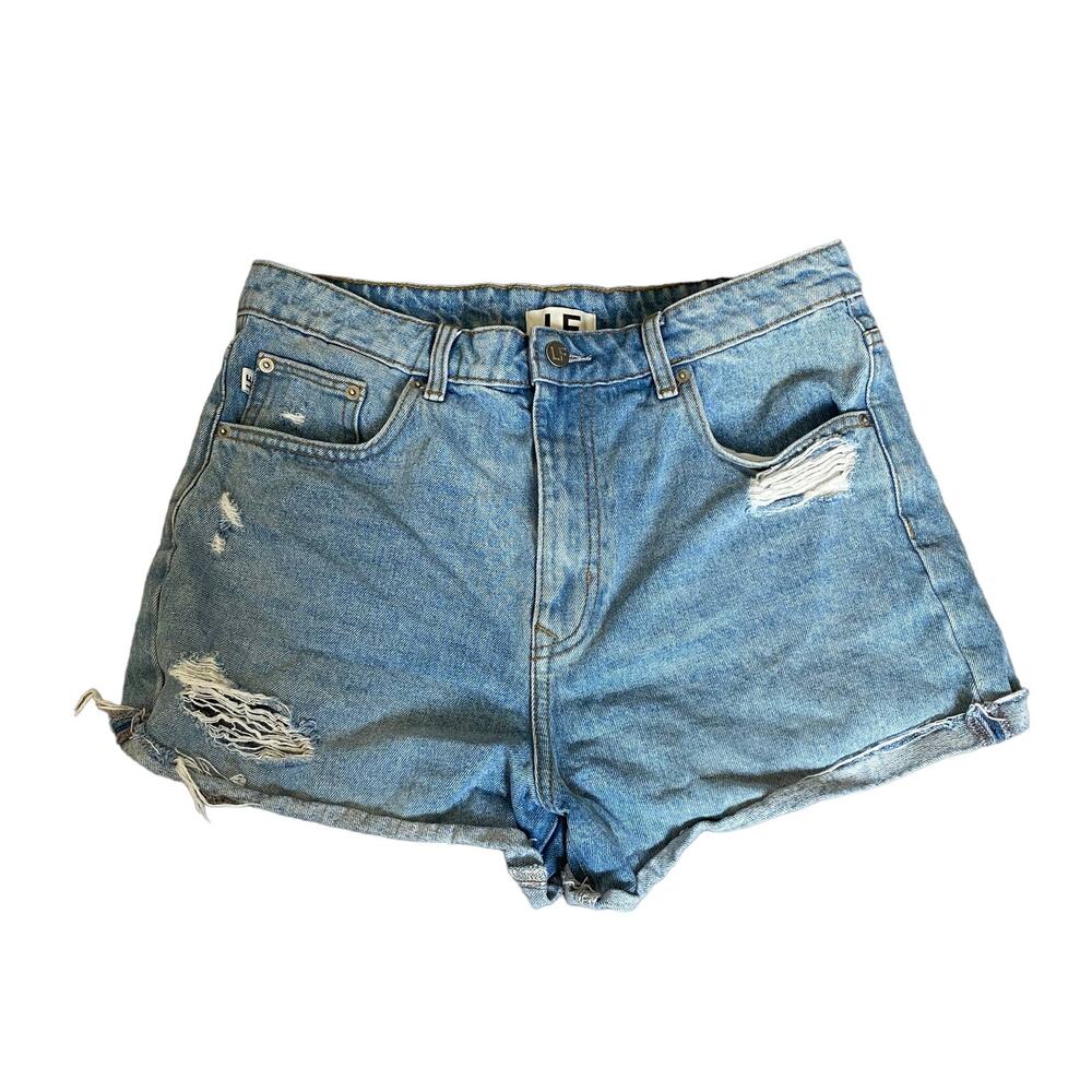 Lovers + Friends “Jamie” Sustainable Denim Shorts Women’s 30 Normcore Capsule